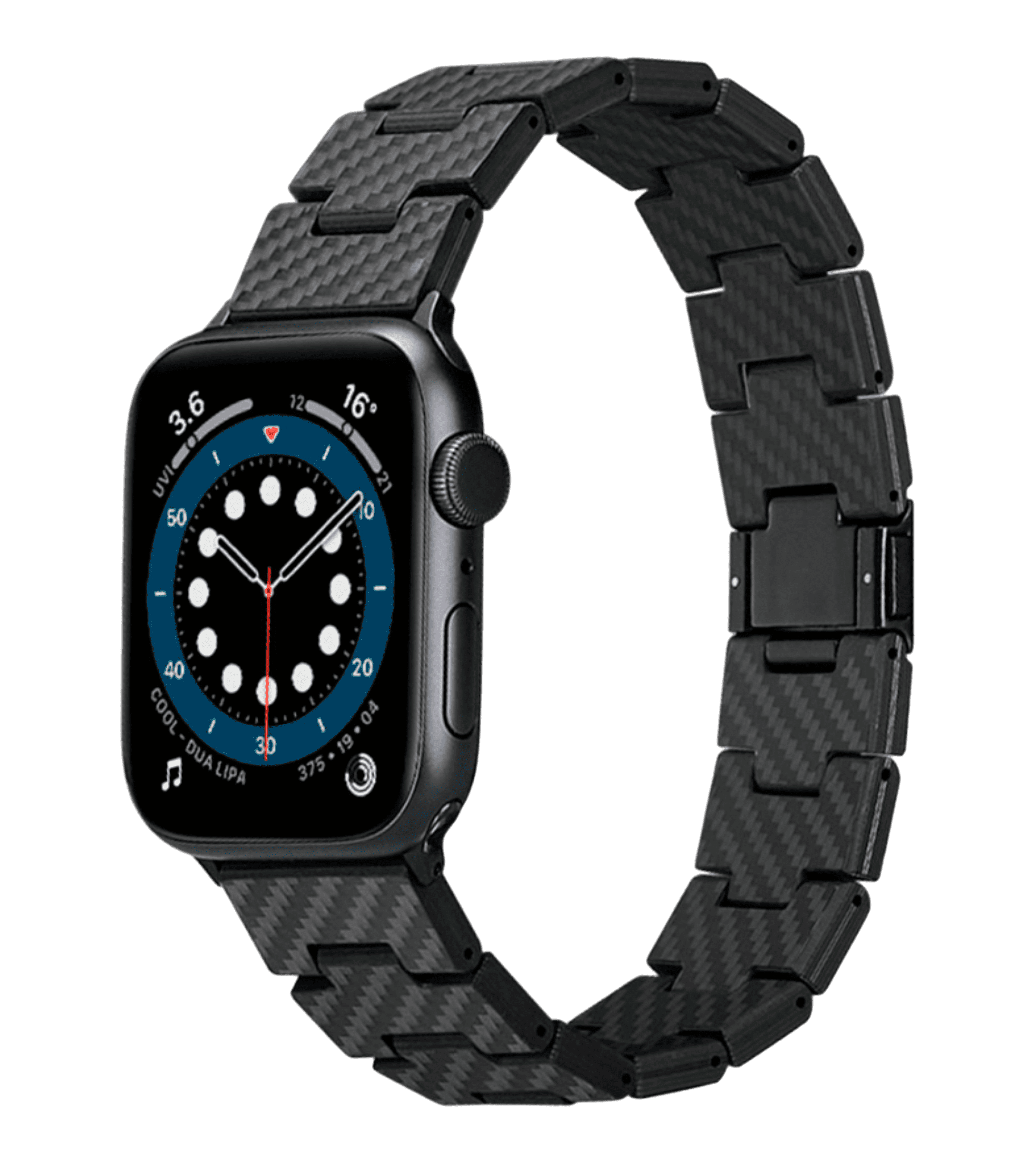 Ремешок PITAKA Carbon Fiber RETRO for Apple Watch