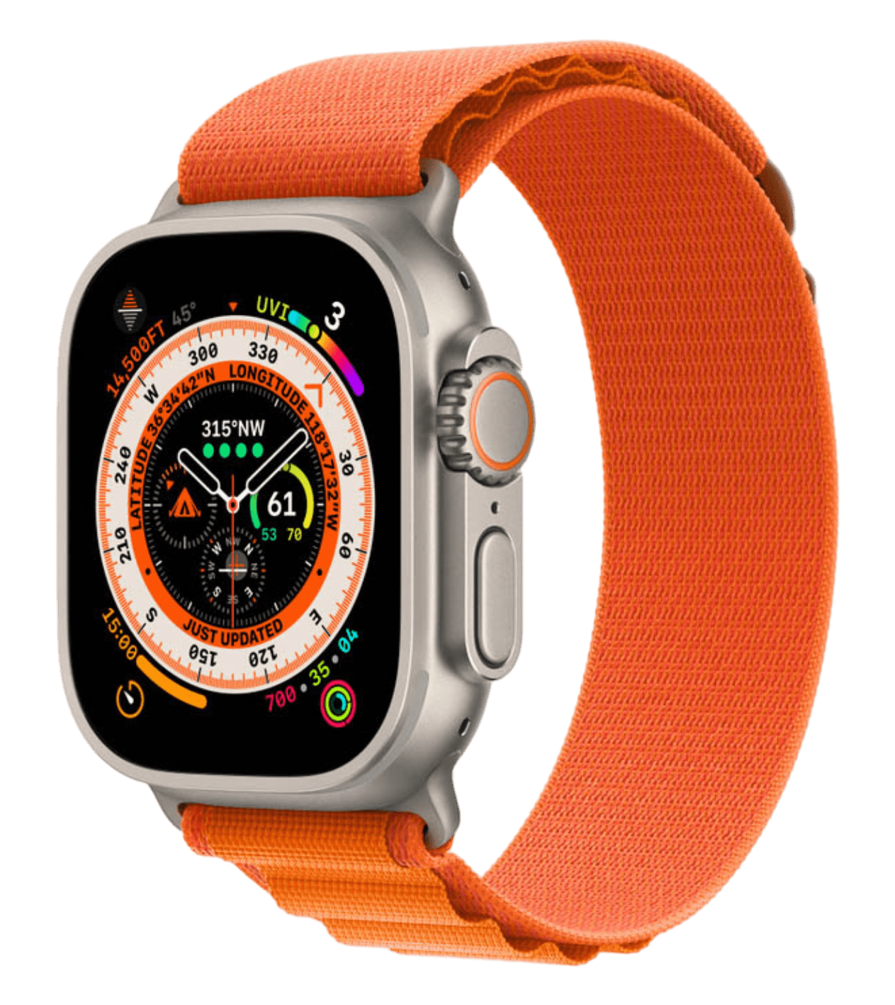 Ремешок Apple Watch Band 49 MM Alpine Loop Orange