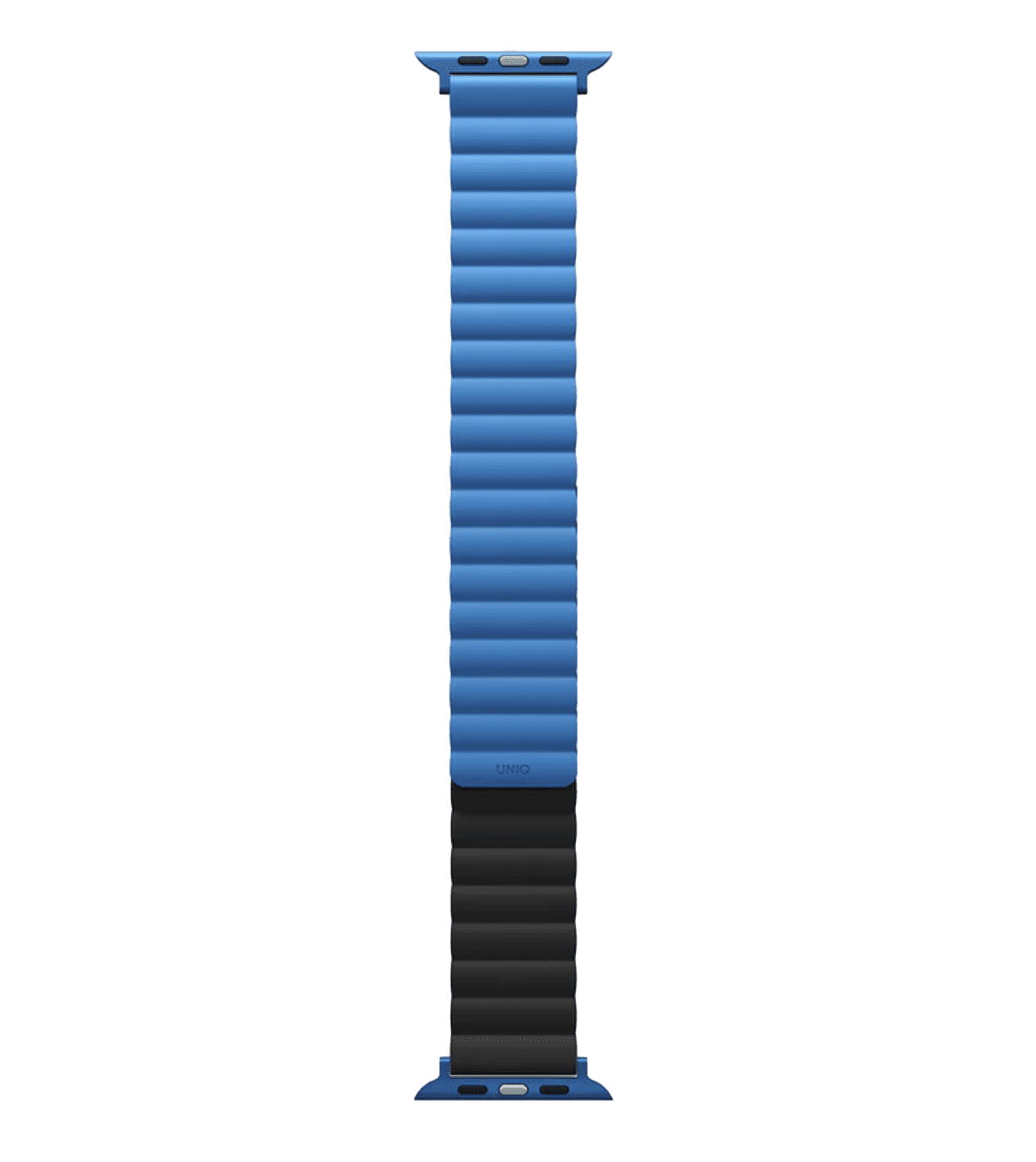 Ремешок UNIQ Revix Reversible Magnetic Silicone Strap 49/45/44/42MM Blue-Black