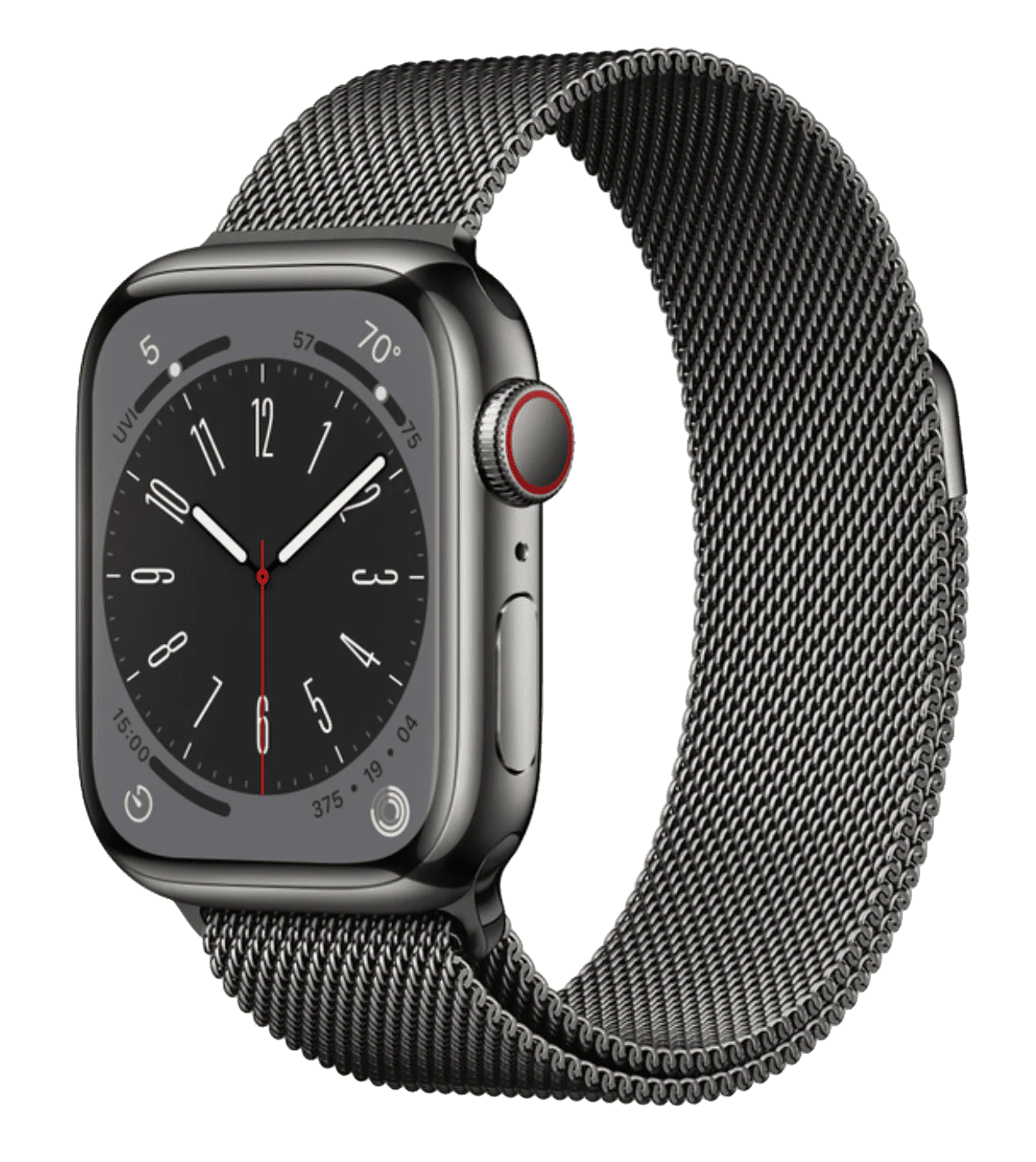 Ремешок Apple Watch 44mm Graphite Milanese Loop