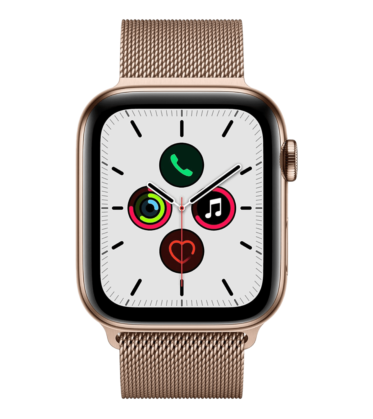 Часы Apple Watch Series 5 Stainless Steel with Milanese Loop
