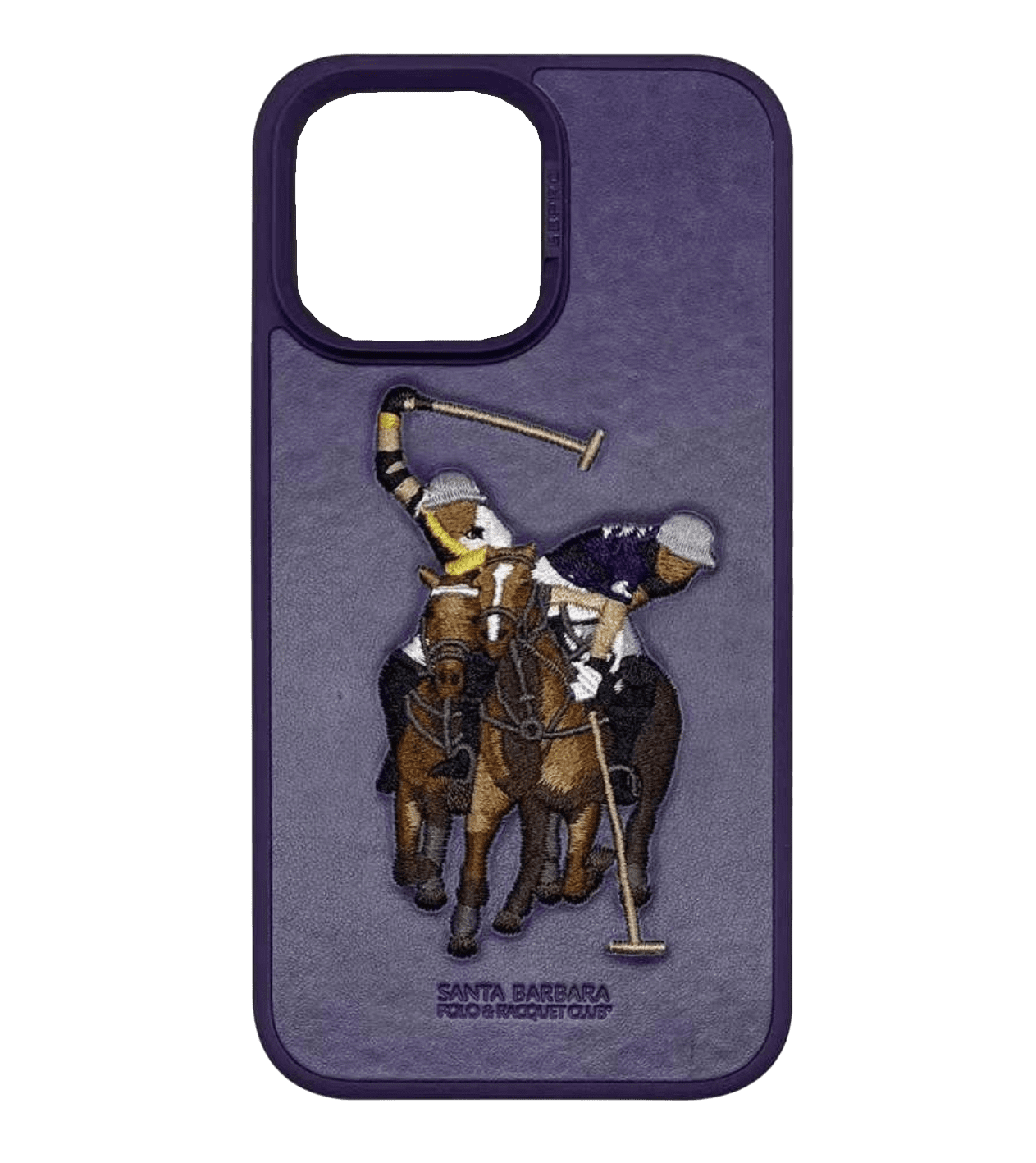 Чехол Santa Barbara Polo & Racquet Club Jockey Series For iPhone 14 Pro Max (Purple)