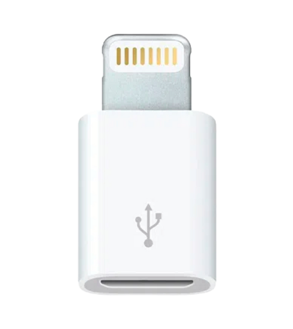 Apple Lightning to Micro USB adapter