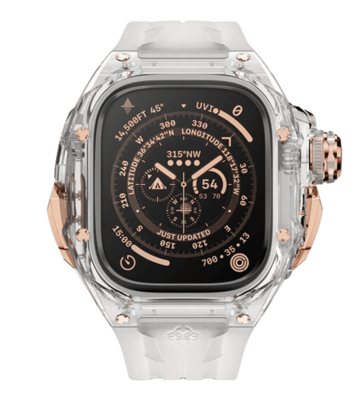 Корпус Golden Concept Apple Watch Case / RSTR - CRYSTAL ROSE