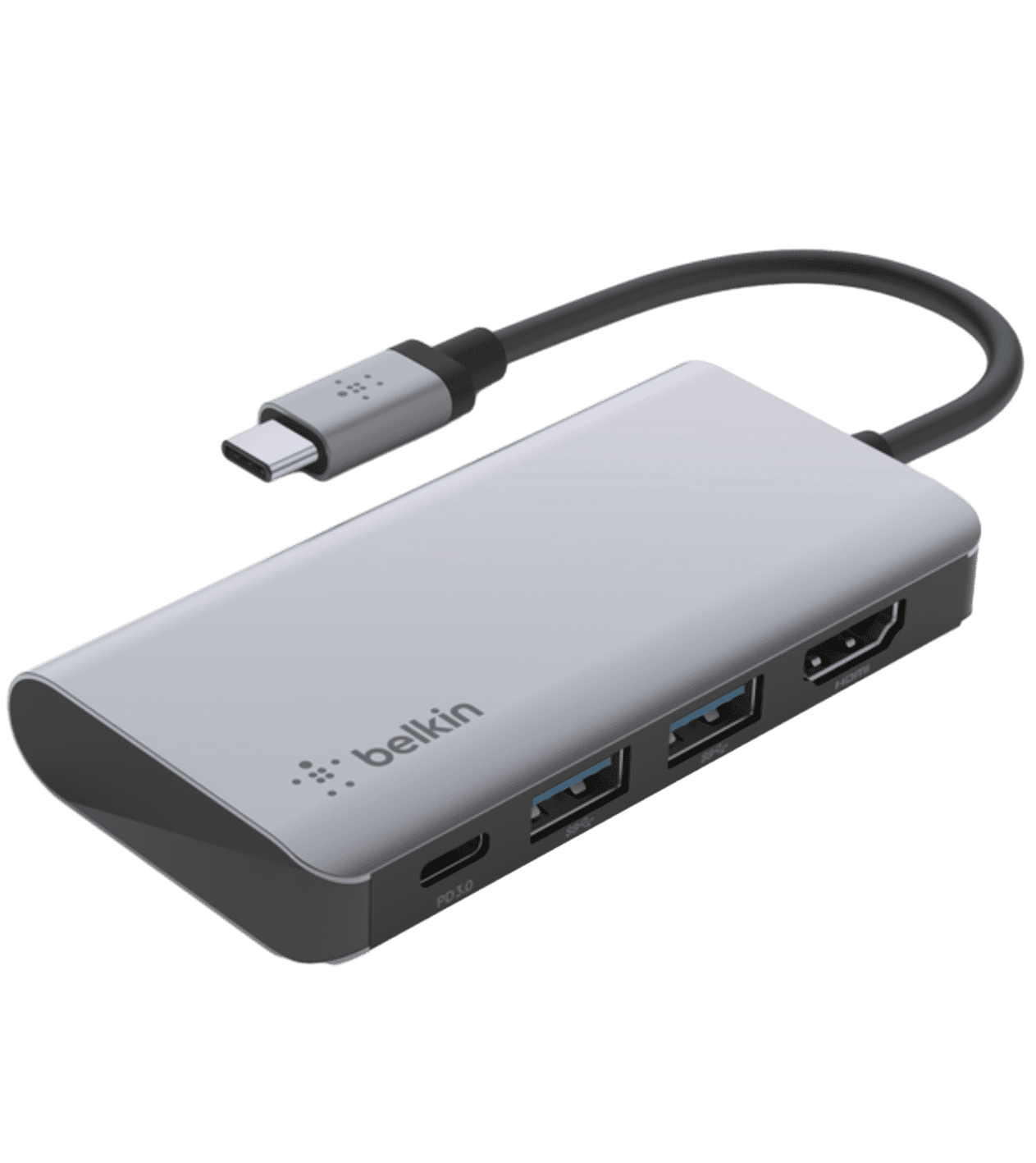 Адаптер Belkin Connect/USB-C 4-in-1 Multiport Adapter