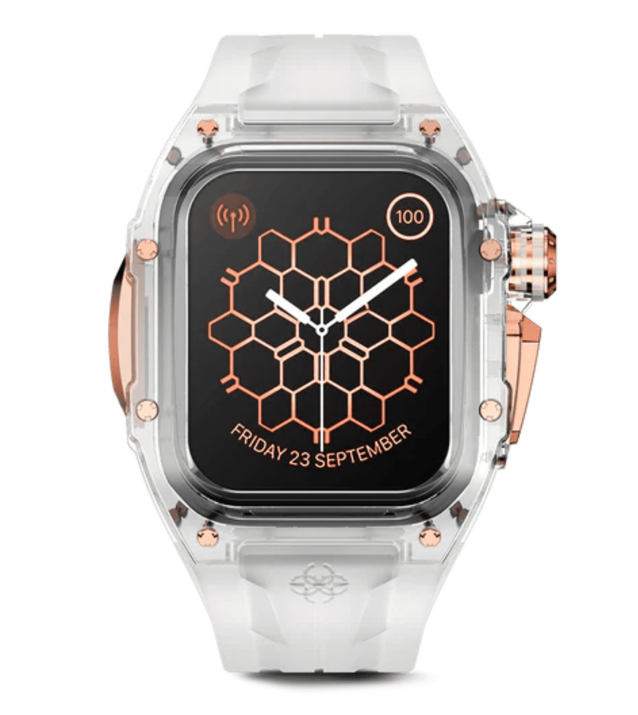 Корпус Golden Concept Apple Watch Case / RSTR45 - CRYSTAL ROSE