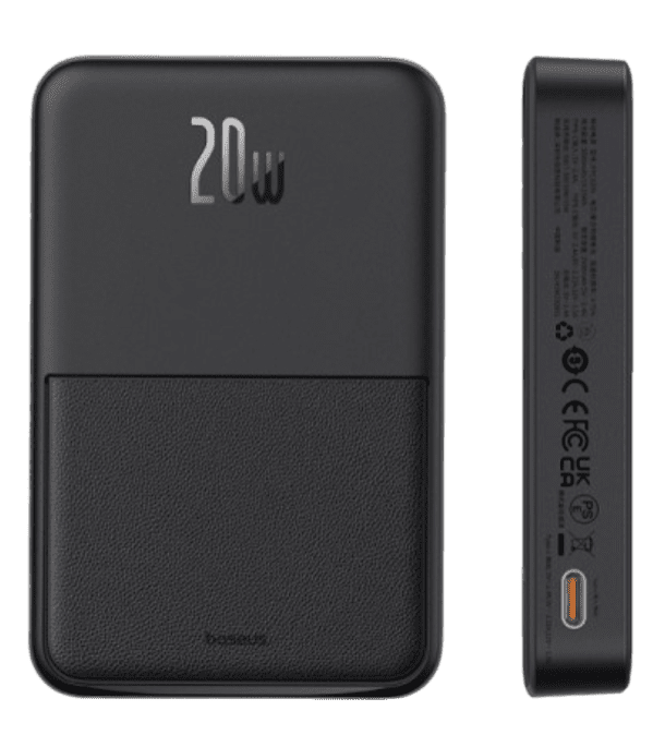 Внешний аккумулятор Baseus 2-n-1 Wireless Charging And Phone Holder 5000mAh PD 20W