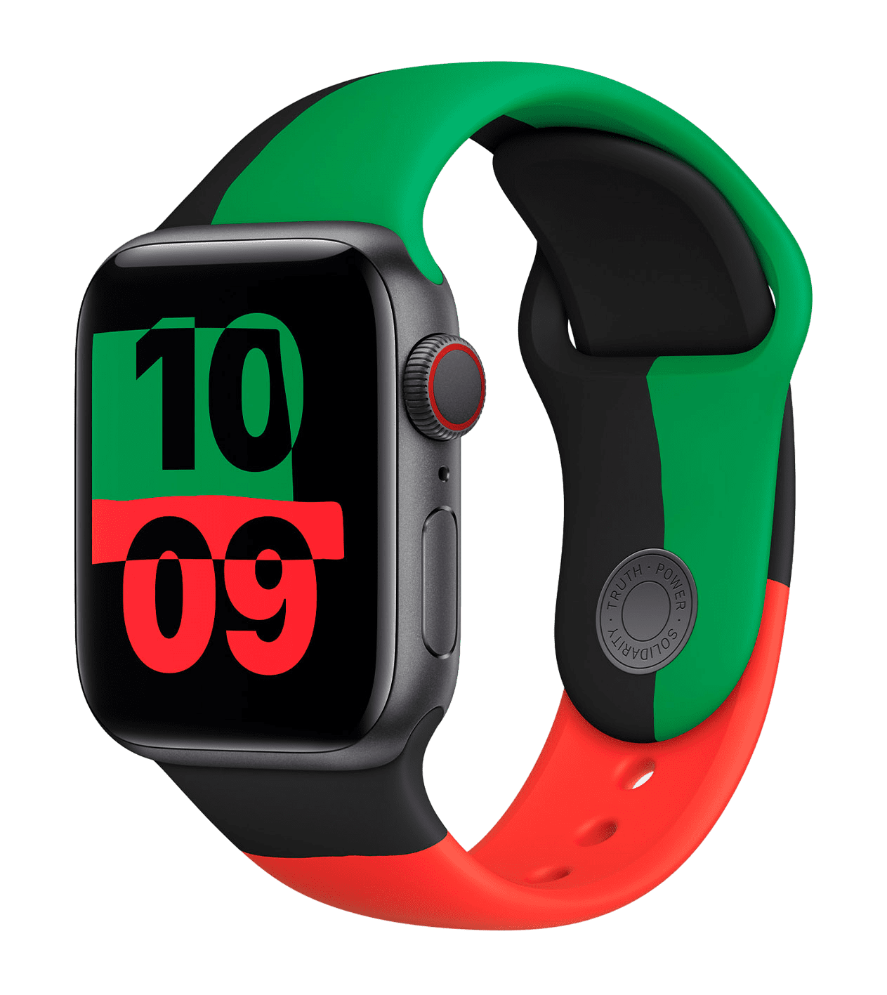 Ремешок Apple Watch 40mm Black Unity Sport Band