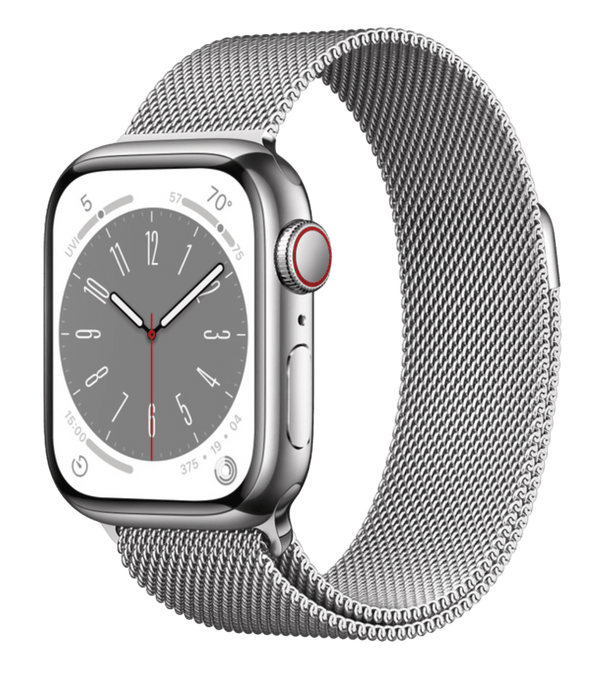 Часы Apple Watch Series 8 Stainless Steel Case with Milanese Loop