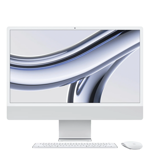 Hammasi birda Apple iMac 24 dyuymli M3/10/16/512 GB kumush