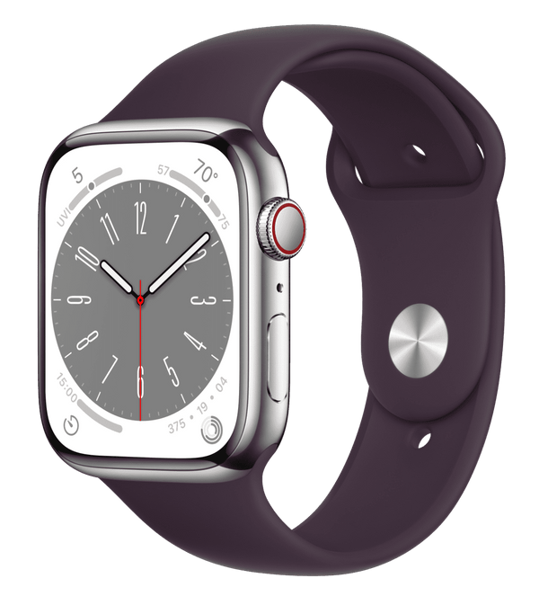 Часы Apple Watch Series 8 Silver Stainless Steel Case with Sport Band