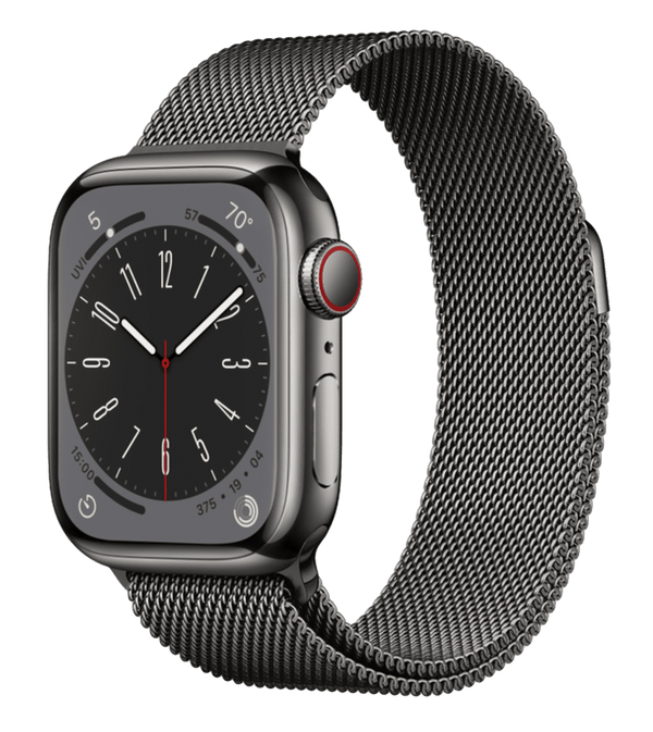 Часы Apple Watch Series 8 Stainless Steel Case with Milanese Loop