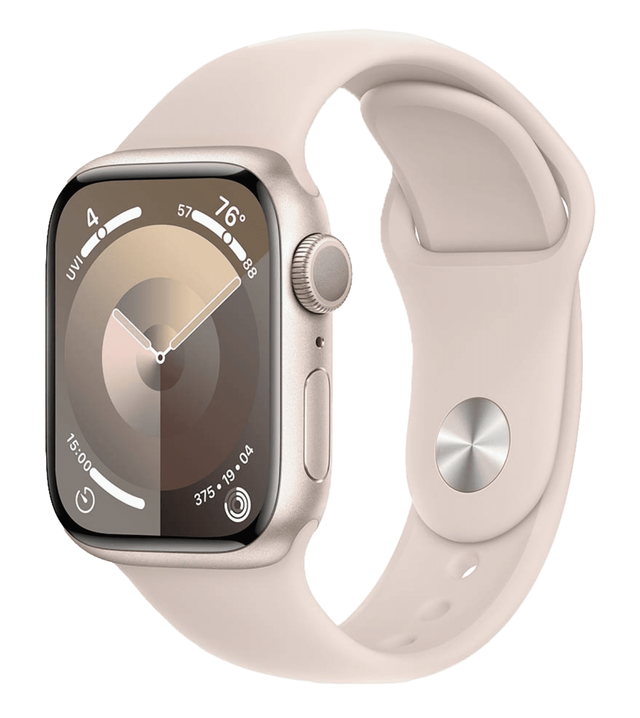 П/Г Часы Apple Watch Series 9 Starlight Aluminum Case with Starlight Sport Band 45MM