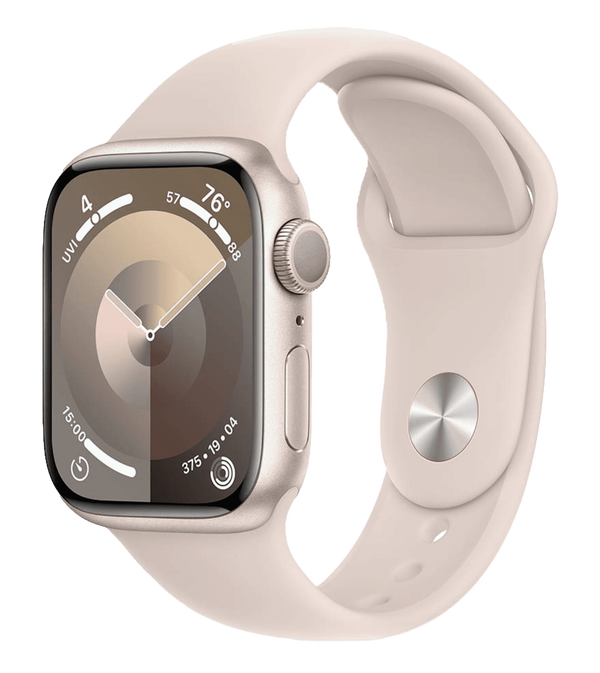 П/Г Часы Apple Watch Series 9 Starlight Aluminum Case with Starlight Sport Band 45MM