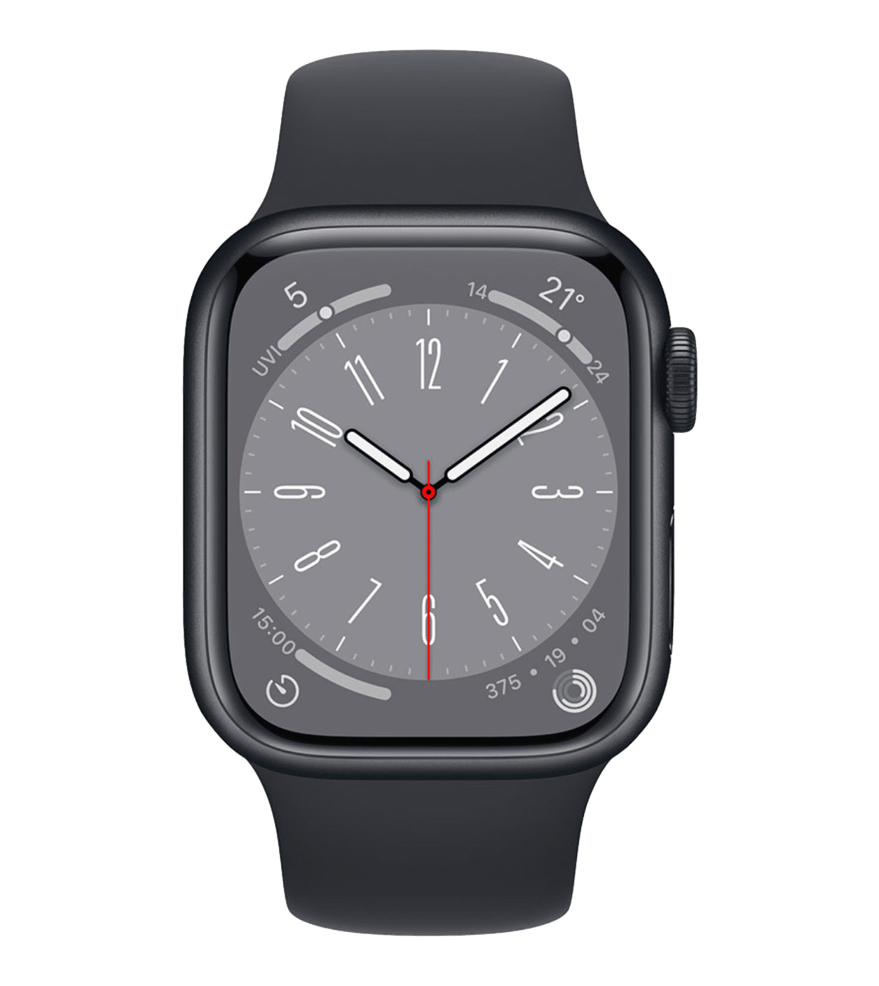 П/Г Часы Apple Watch Series 8 Midnight Aluminum Case with Midnight Sport Band 41MM