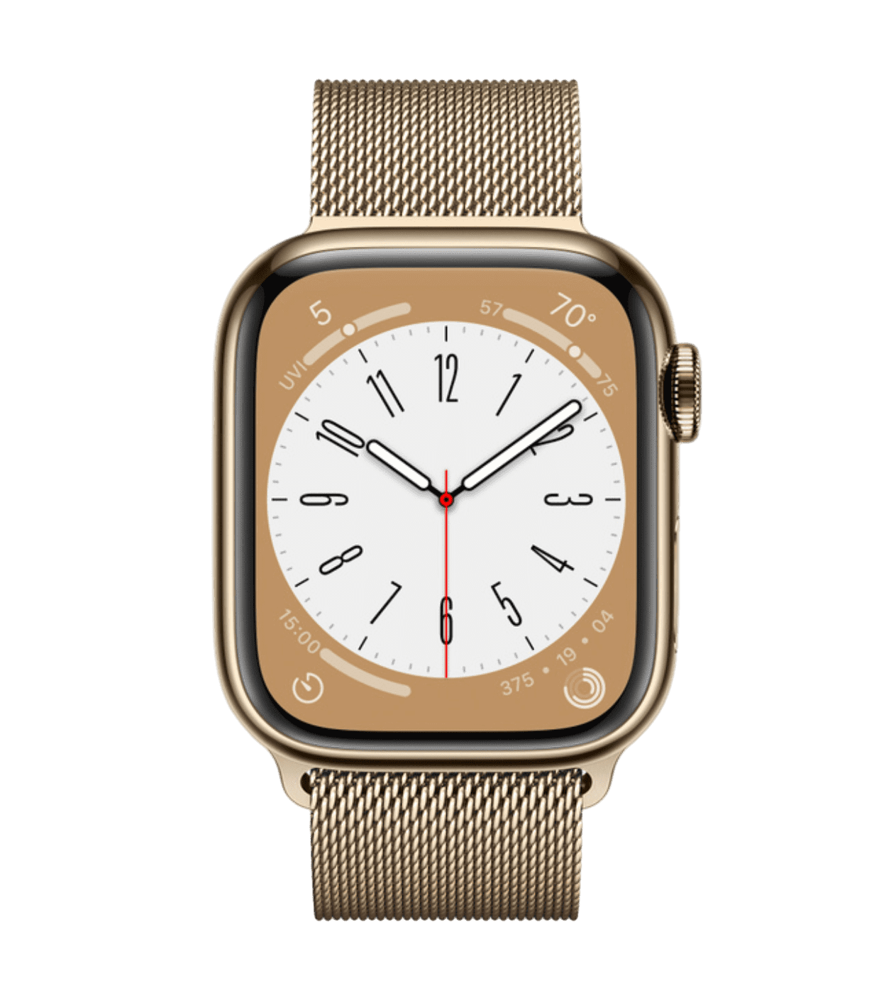 Часы Apple Watch Series 8 Stainless Steel Case with Milanese Loop