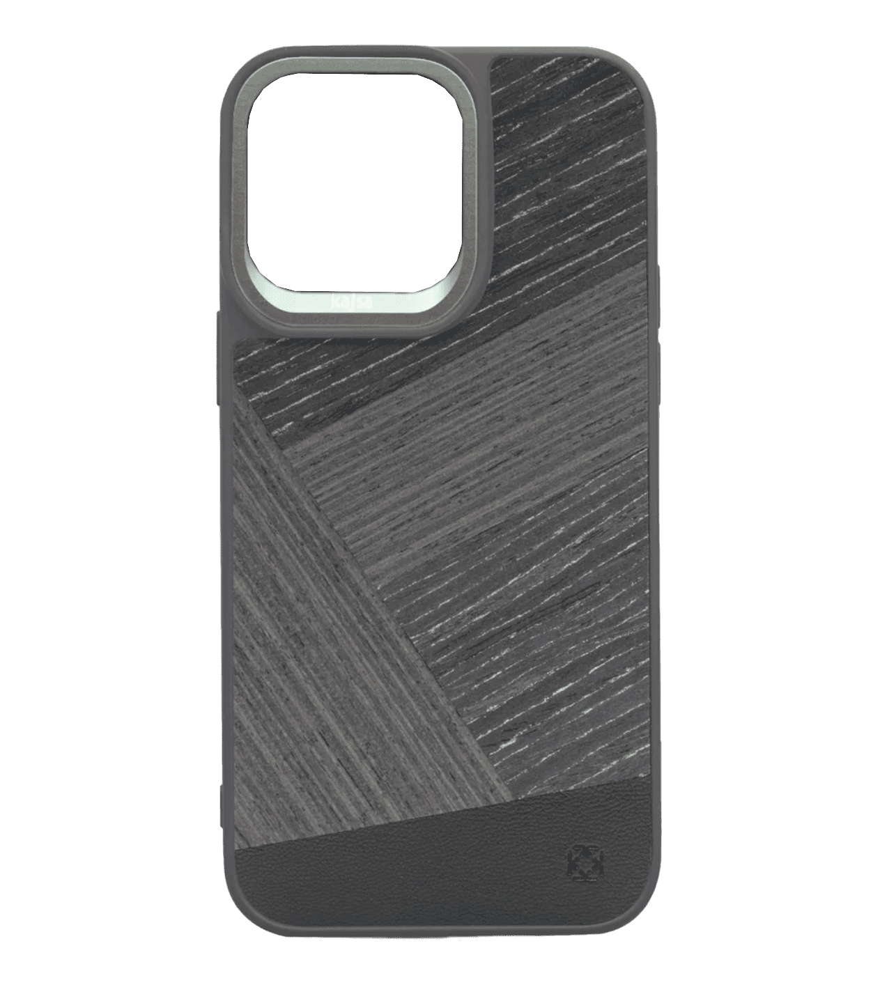 Чехол Kajsa Outdoor Collection Tangram For iPhone 15 Pro Grey-Black