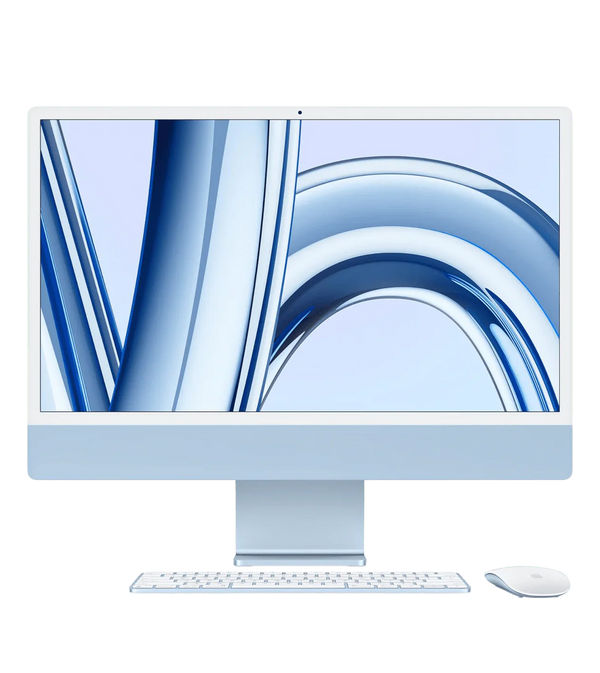Моноблок Apple iMac 24-inch M3/8/10/24/2TB Blue Russian
