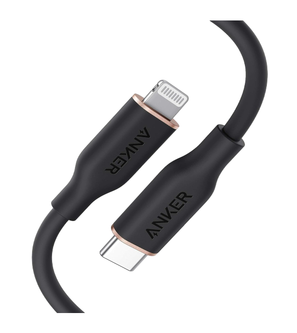 Кабель Anker PowerLine 3 USB-C Cable with Lightning Connector (Black)