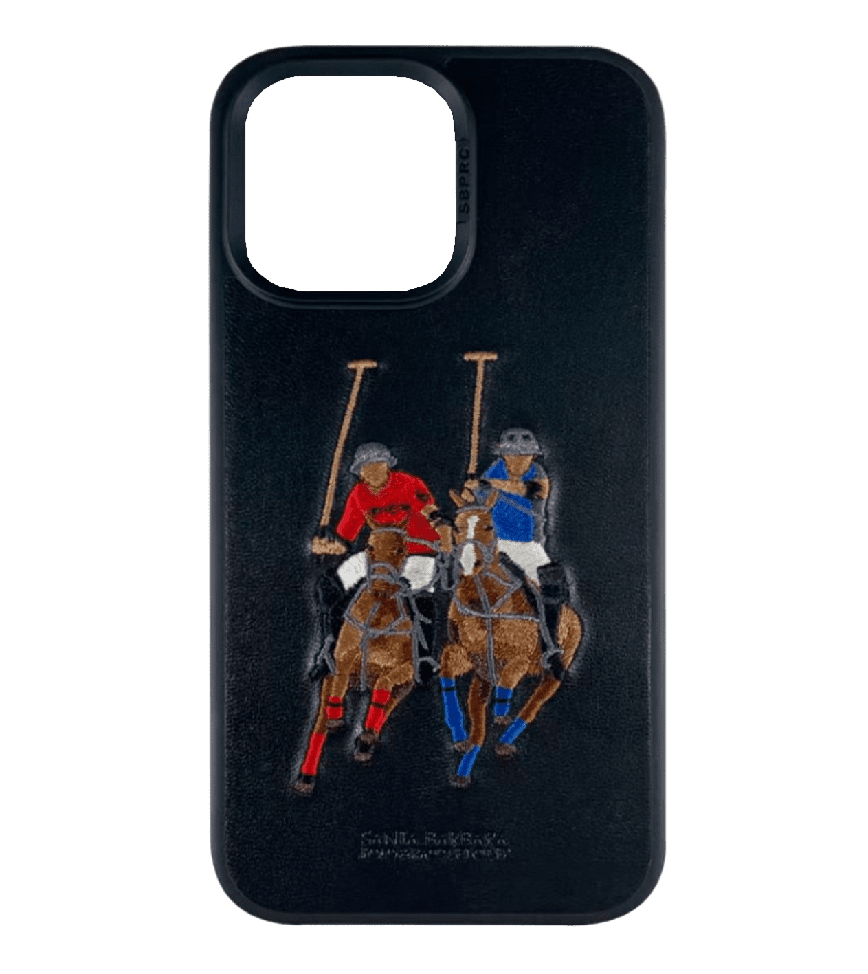 Чехол Santa Barbara Polo & Racquet Club Jockey Series For iPhone 14 Pro Max (Black)