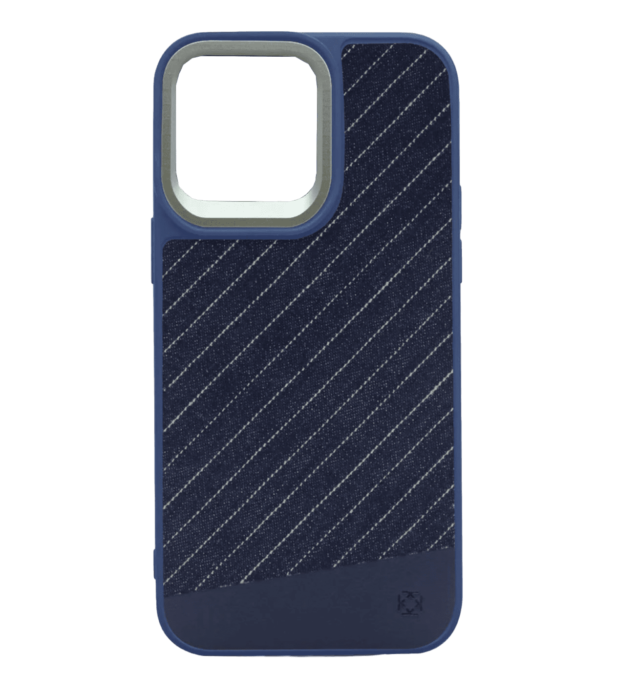 Чехол Kajsa Denim Collection Stripe Gentlement For iPhone 15 Pro Royal Blue