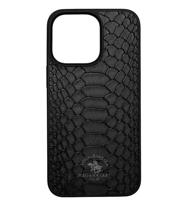 Чехол Santa Barbara Polo & Racquet Club Knight Series For iPhone 15 Pro Max (Black)