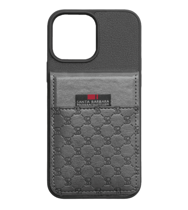 Чехол Santa Barbara Polo & Racquet Club Hulda Series/Wallet For iPhone 14 Pro (Gray)