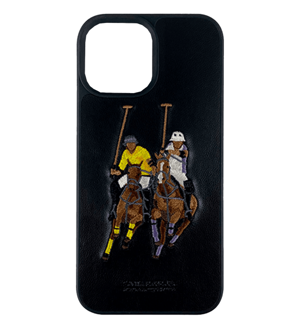 Чехол Santa Barbara Polo & Racquet Club Jockey Series For iPhone 13 Pro Max Black