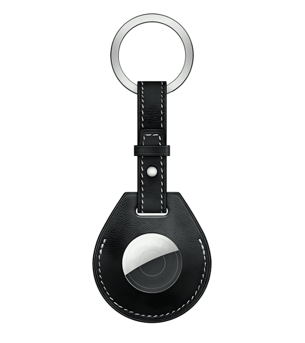 Чехол WIWU Calfskin Key Ring For AirTag Black