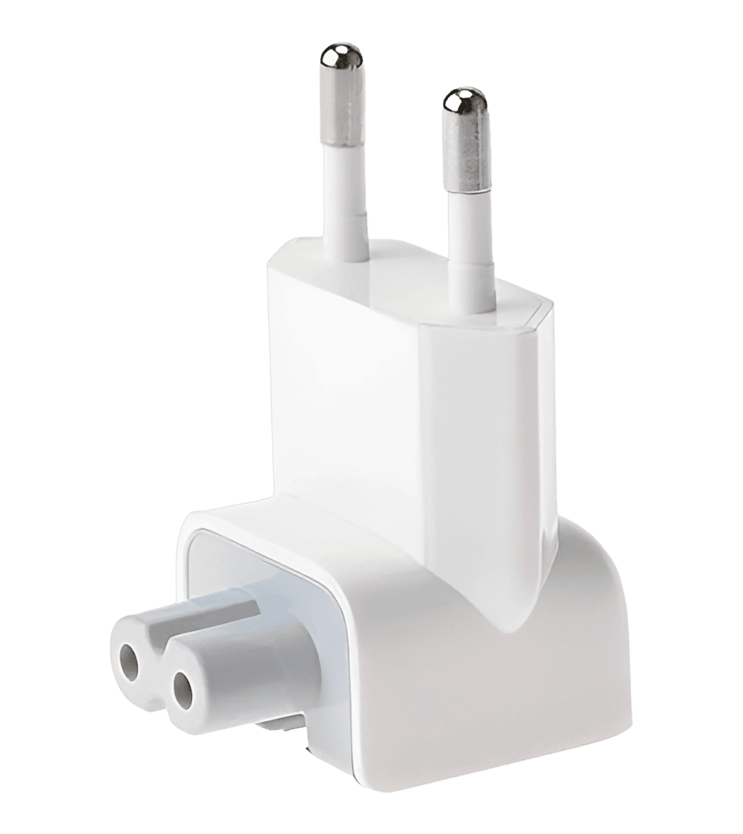 Адаптер 2-Pin Plug Duckhead Power Adapter White